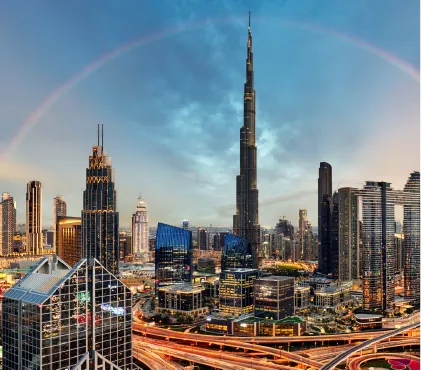 elysreality Real Estate team during site visit in Dubai